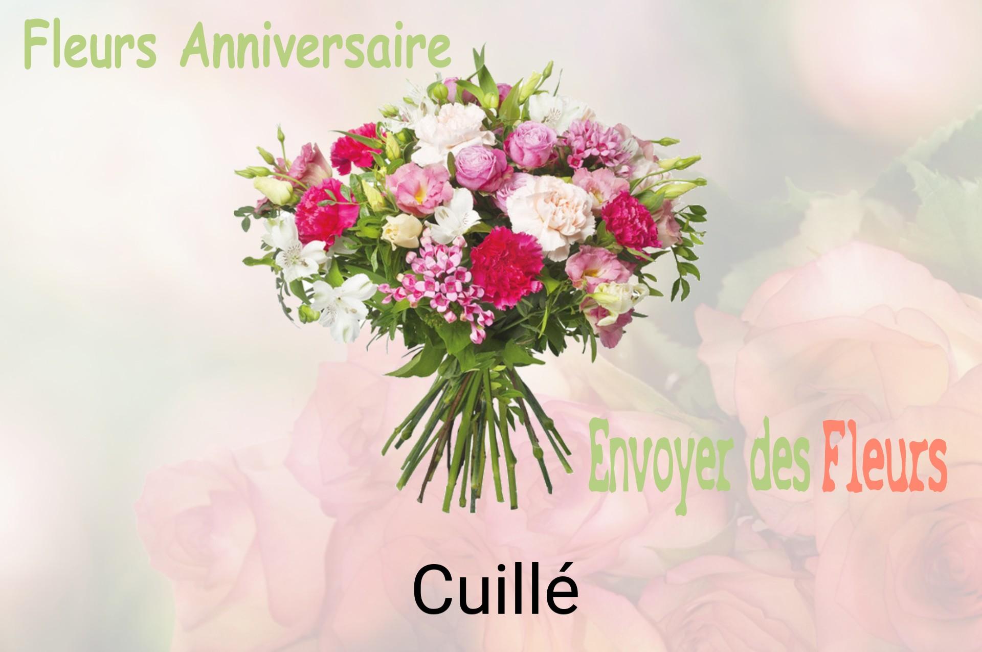 Bouquet de fleurs d’anniversaire livré à Cuillé